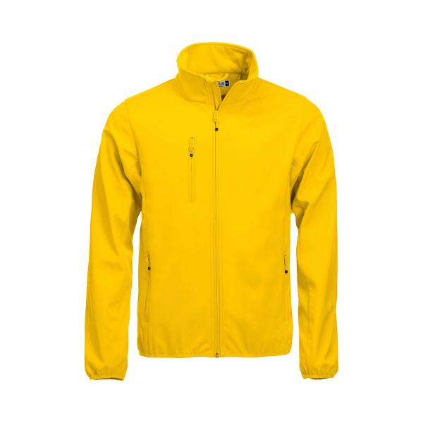 Clique Basic Softshell Jacket lemon m