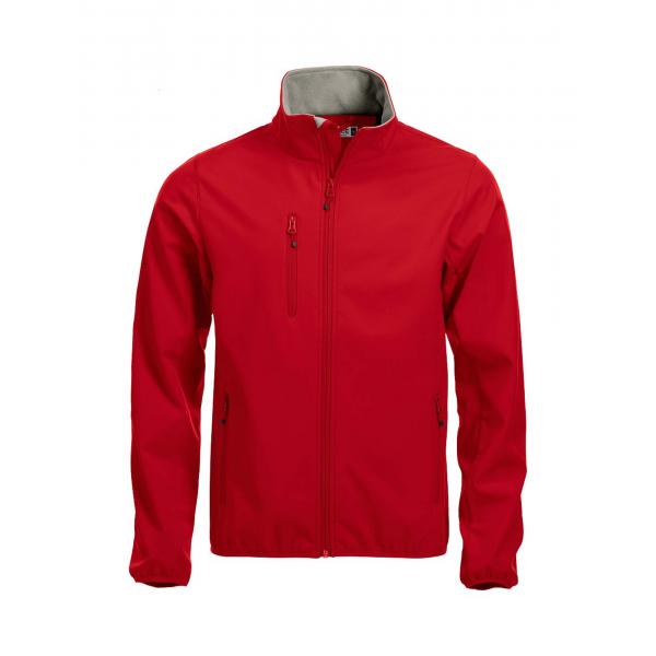 Clique Basic Softshell Jacket rood m