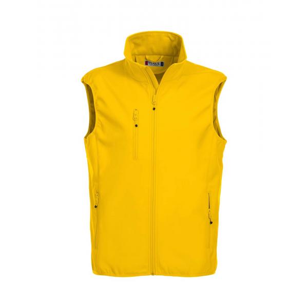 Clique Basic Softshell Vest lemon m