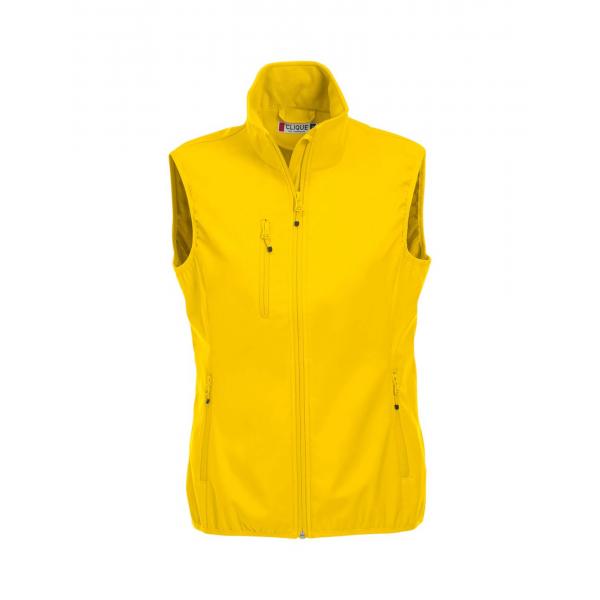Clique Basic Softshell Vest Ladies lemon m