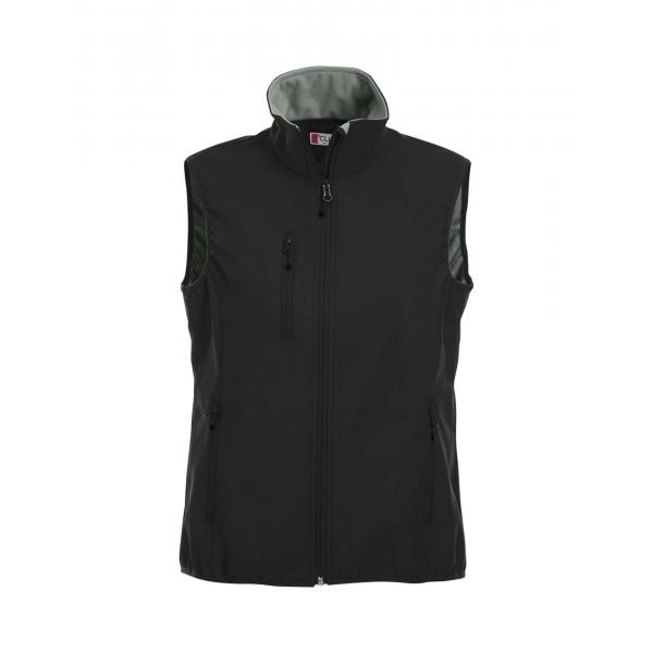 Clique Basic Softshell Vest Ladies zwart m