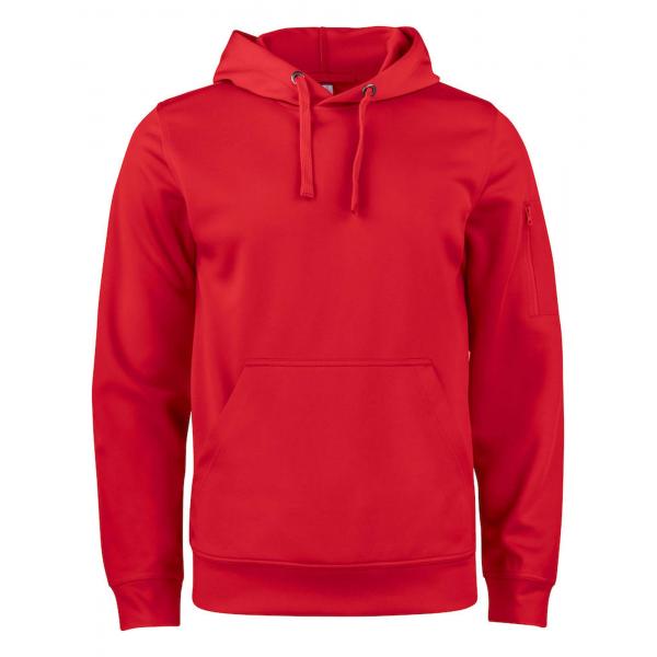 Clique Basic Active Hoody rood m
