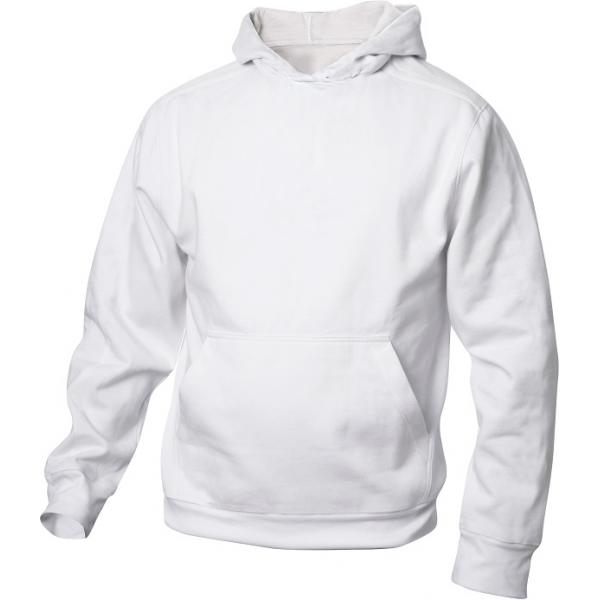 Clique Basic Hoody Junior wit 130/140