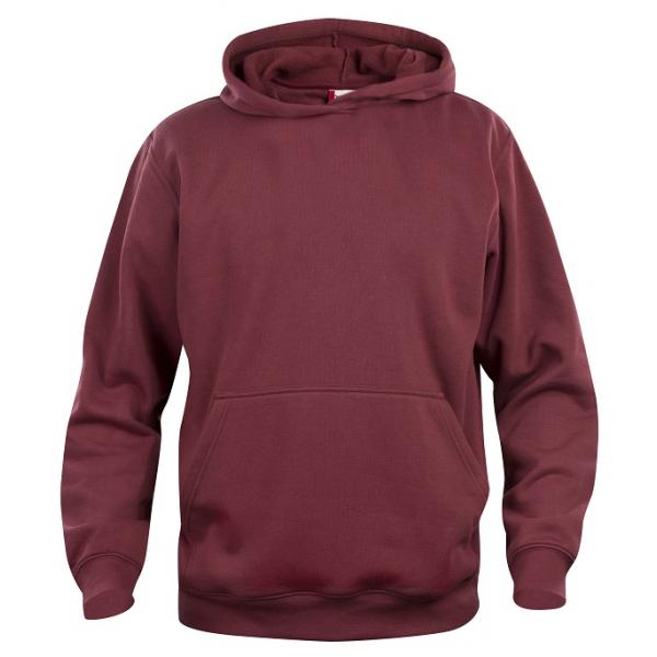 Clique Basic Hoody Junior bordeaux 130/140