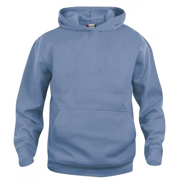 Clique Basic Hoody Junior lichtblauw 130/140