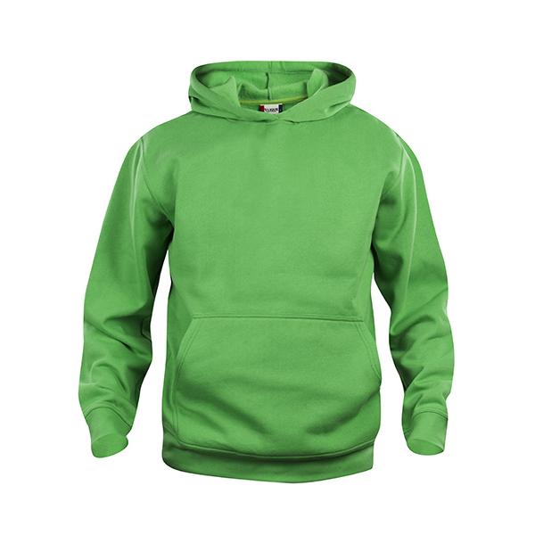 Clique Basic Hoody Junior appelgroen 130/140