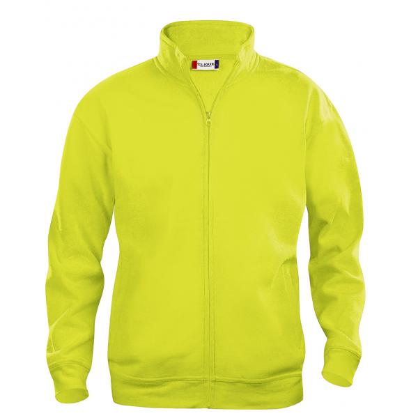 Clique Basic Cardigan Junior signaalgeel 130/140