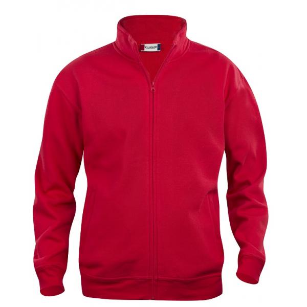 Clique Basic Cardigan Junior rood 130/140