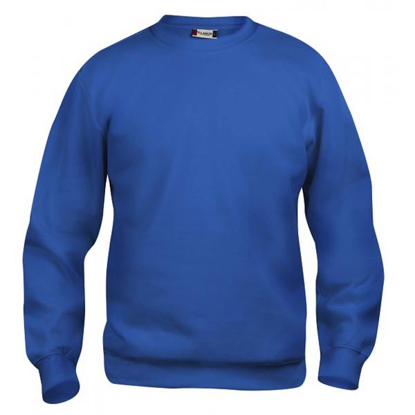 Clique Basic Roundneck kobalt m Clique Basic Roundneck kobalt m