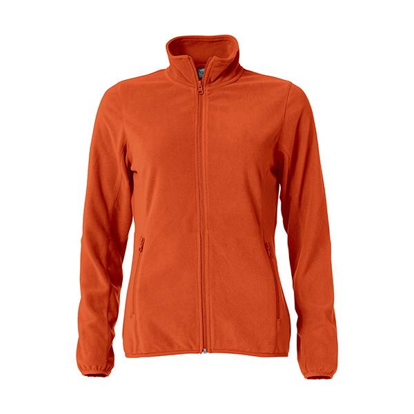 Clique Basic Micro Fleece Jacket Ladies dieporanje m