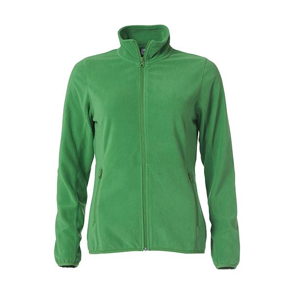 Clique Basic Micro Fleece Jacket Ladies appelgroen m