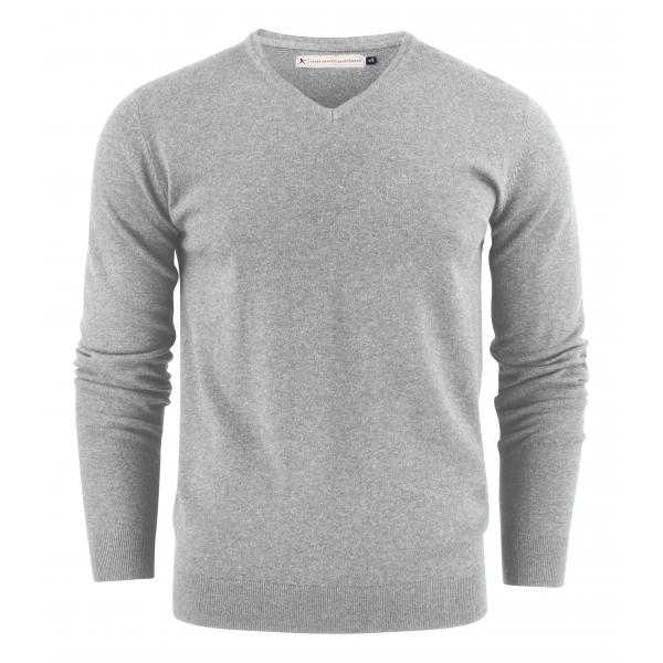 HARVEST ASHLAND V-NECK GREY MELANGE M