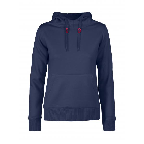 PRINTER FASTPITCH LADY HOODED SWEATER NAVY M
