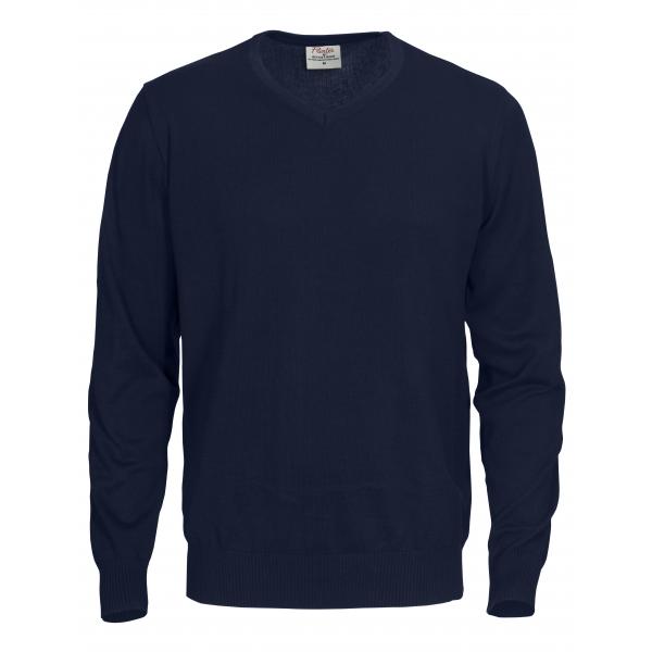 PRINTER FOREHAND KNITTED PULLOVER NAVY M