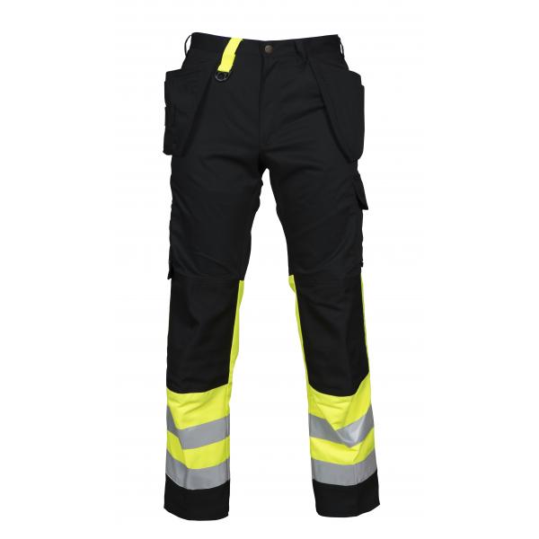 PROJOB 6502 PANTS HV YELLOW/BLACK CL.1 50