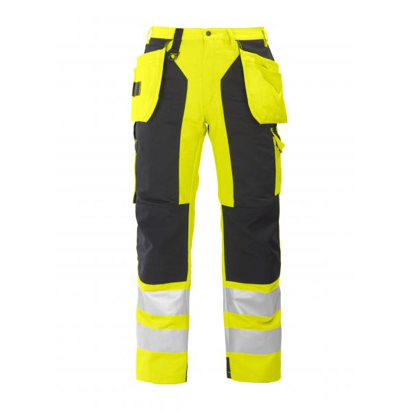 PROJOB 6506 PANTS HV YELLOW/BLACK CL.2 50