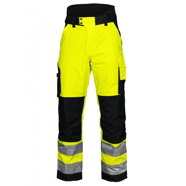 PROJOB 6514 PADDED PANTS CL2 YELLOW/BLACK C50