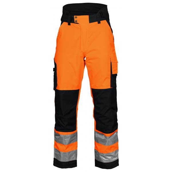 PROJOB 6514 PADDED PANTS CL2 ORANGE/BLACK C50