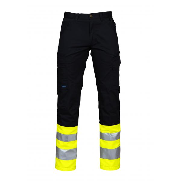 PROJOB 6523 PANTS HV CL 1 YEL/BLACK 50