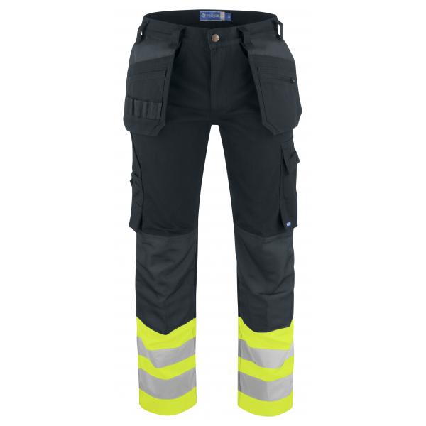 PROJOB 6530 WAISTPANT YELLOW/BLACK C50