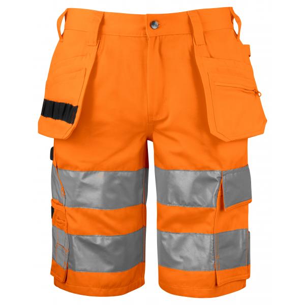 PROJOB 6535 SHORTS HV CL 1 ORANGE/BLACK C50