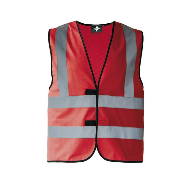 Safety Vest with four Reflectors EN ISO 20471 KX140