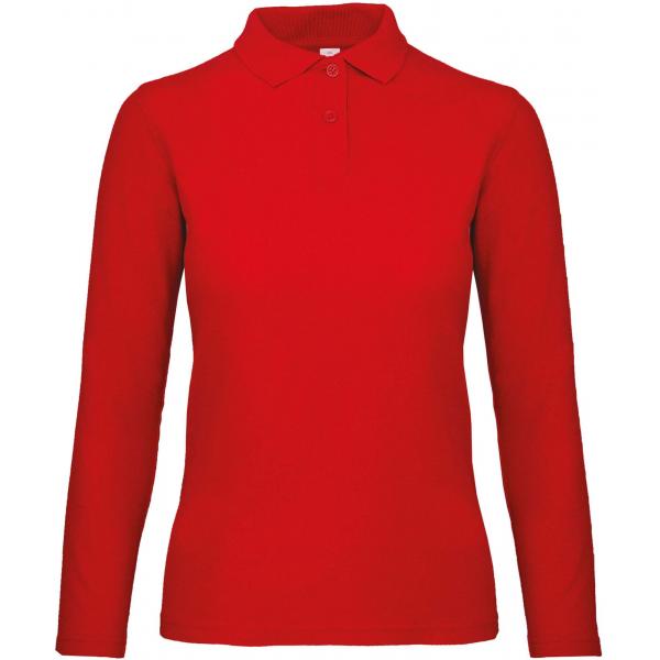 ID.001 Ladies' long-sleeve polo shirtCGPWI13C_56325_56305