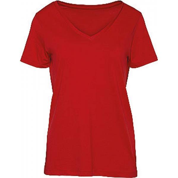 Organic Cotton V-neck T-shirt / Woman