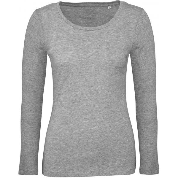 Ladies' organic long-sleeve T-shirt