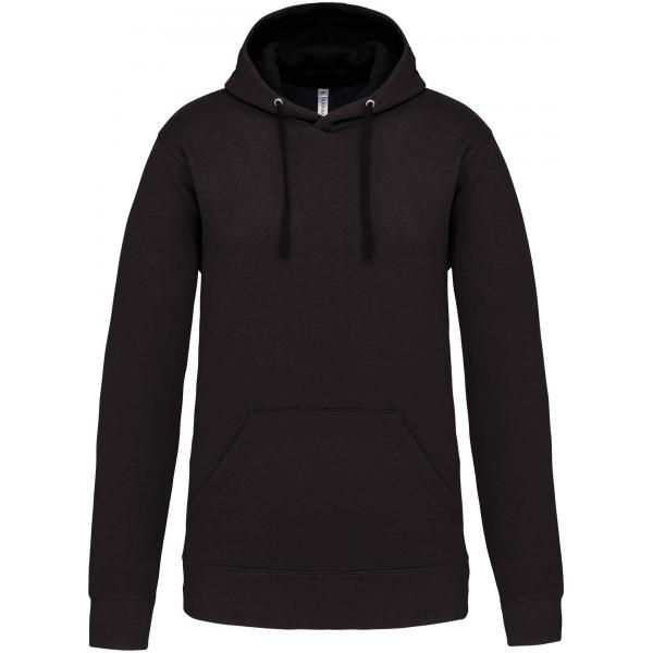 Hooded sweater met gecontrasteerde capuchon K446_39477_39469