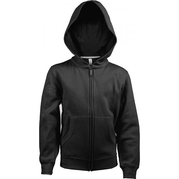 Kinder hooded sweater met rits