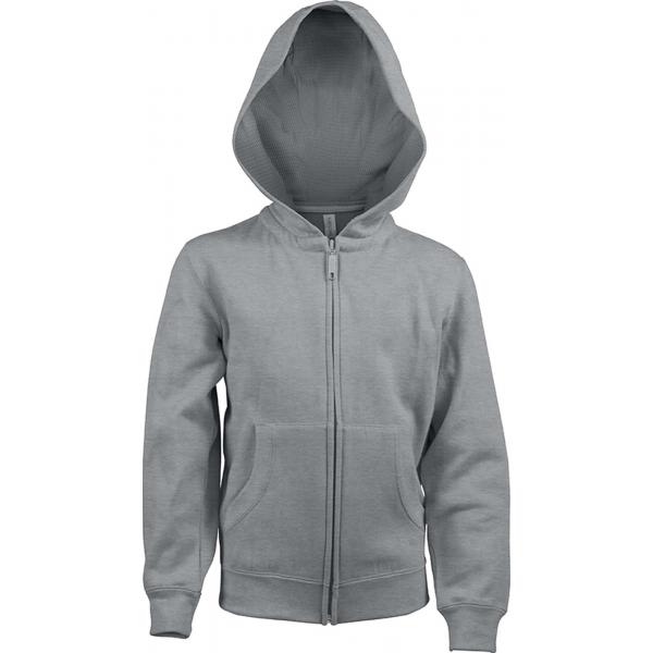 Kinder hooded sweater met rits