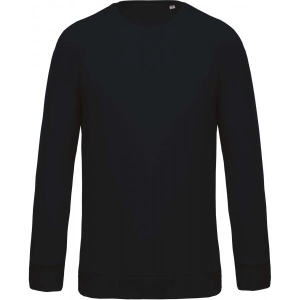 Herensweater BIO ronde hals raglanmouwen K480C_53737_53726