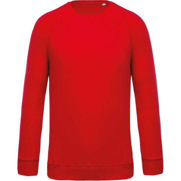 Herensweater BIO ronde hals raglanmouwen K480C_53739_53726