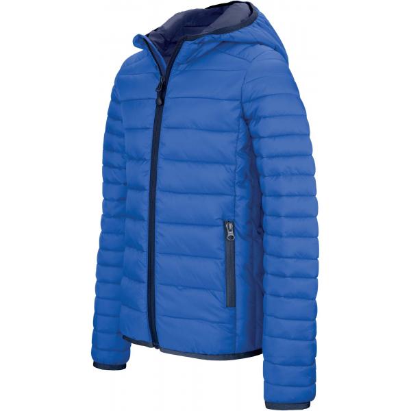 Men's lightweight hooded padded jacket