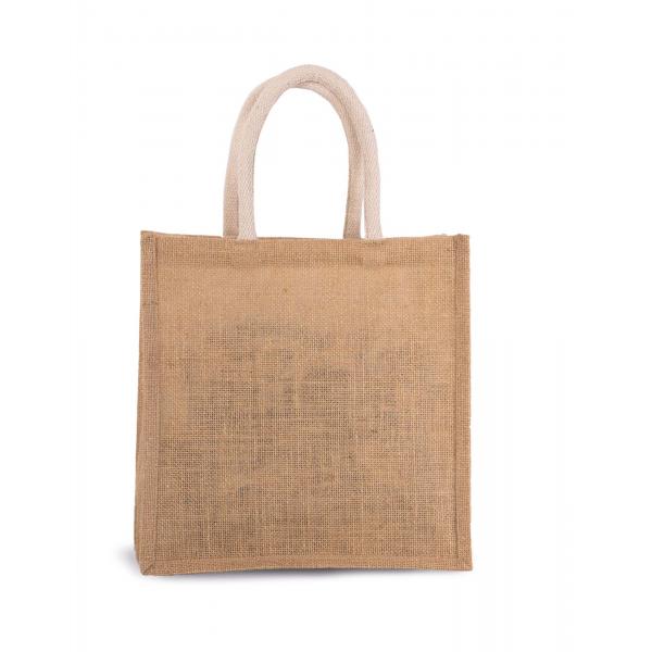 Shopper van jutecanvas - groot model