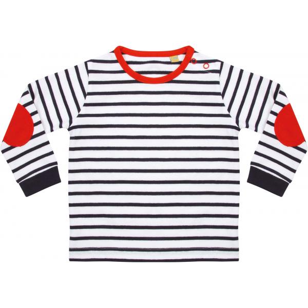 Striped long-sleeve T-shirt LW028