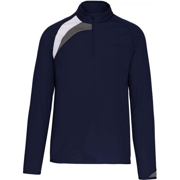 Trainingsweater Met Ritskraag