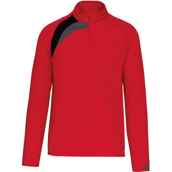 Trainingsweater Met Ritskraag
