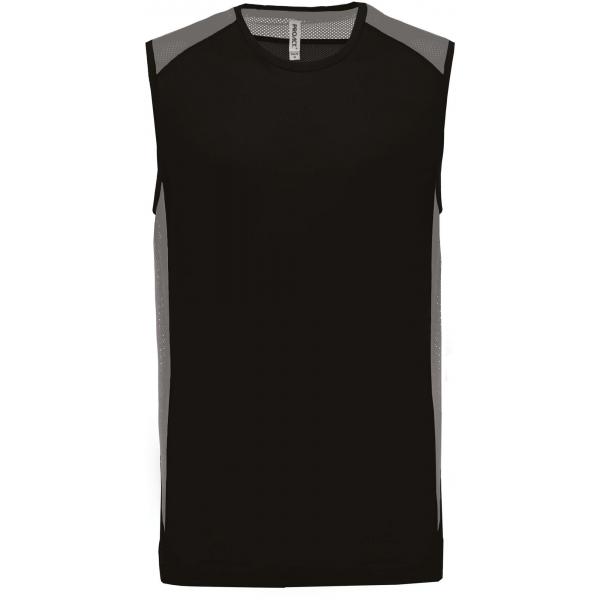 Tweekleurige sporttop