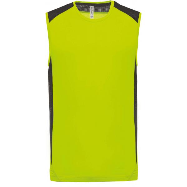 Tweekleurige sporttop