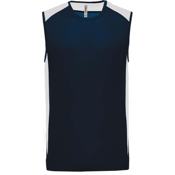 Tweekleurige sporttop