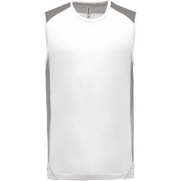 Tweekleurige sporttop