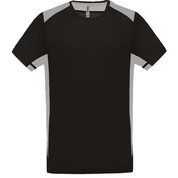 Tweekleurig sport-t-shirt