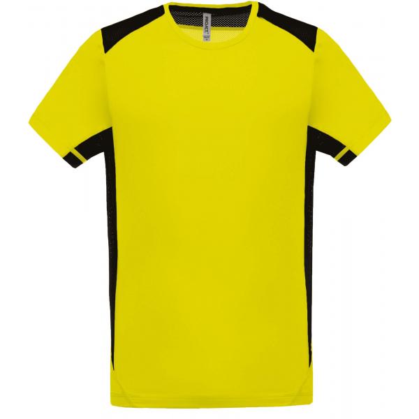 Tweekleurig sport-t-shirt
