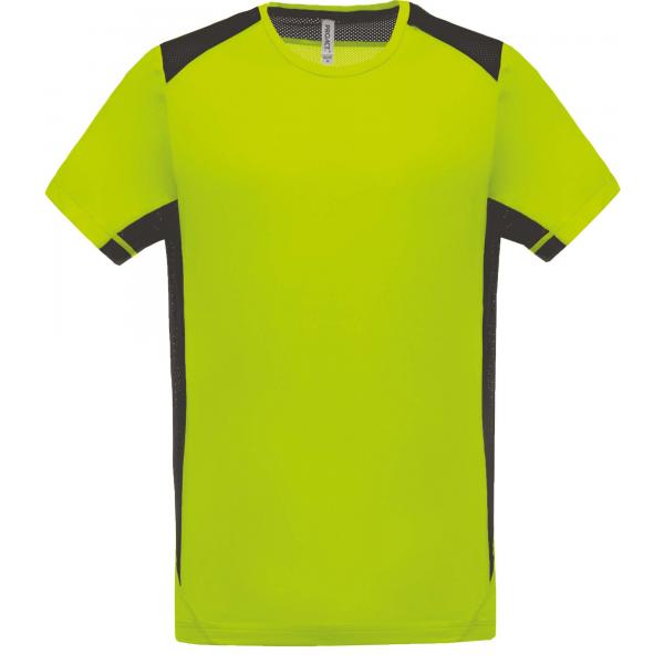 Tweekleurig sport-t-shirt