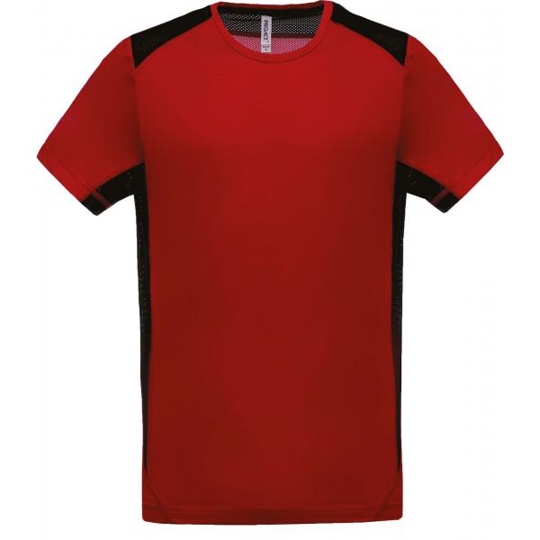 Tweekleurig sport-t-shirt