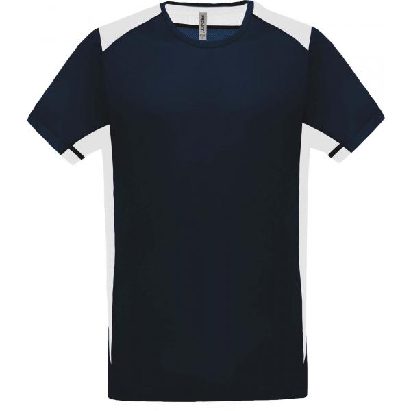 Tweekleurig sport-t-shirt