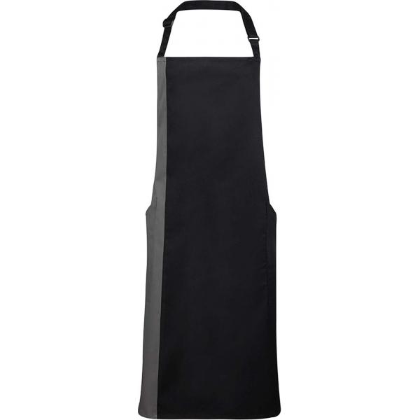 Contrast Bib Apron