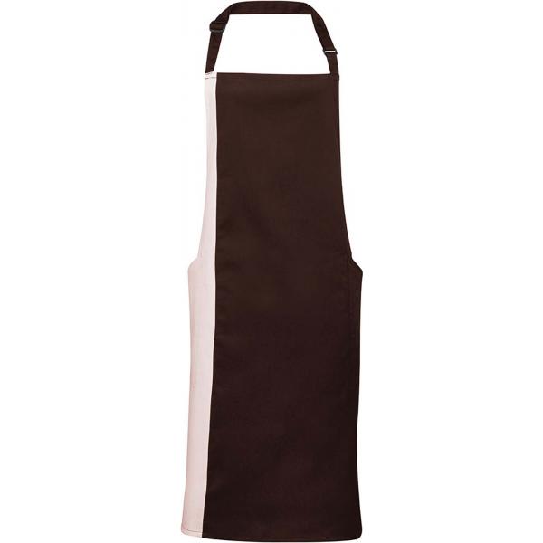 Contrast Bib Apron